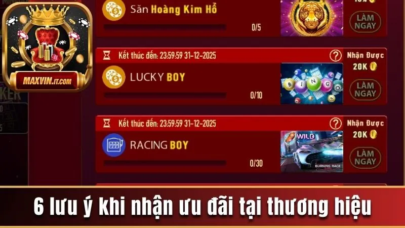 Cập Nhật 3 Khuyến Mãi Maxvin Mới Nhất Dành Tặng Hội Viên 3 6 lưu ý cần nắm khi nhận ưu đãi tại thương hiệu